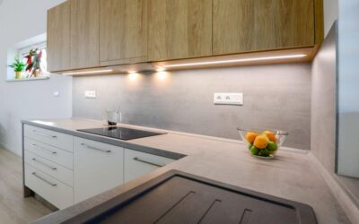 Individuelle L‑Form Arbeitsplatten
